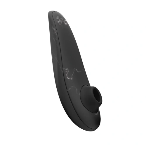 Womanizer Marilyn Monroe Classic 2 + Лубрикант 50 мл - Вакуумный стимулятор (чёрный мрамор)